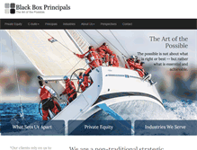 Tablet Screenshot of blackboxprincipals.com